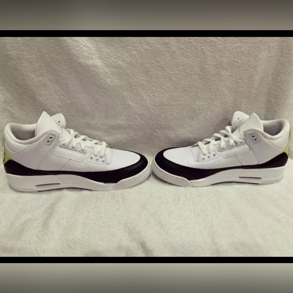 Size 9.5 - Jordan 3 Retro SP x Fragment Design Mid White